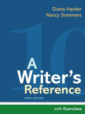 cover image of A Writer's Reference with Exercises